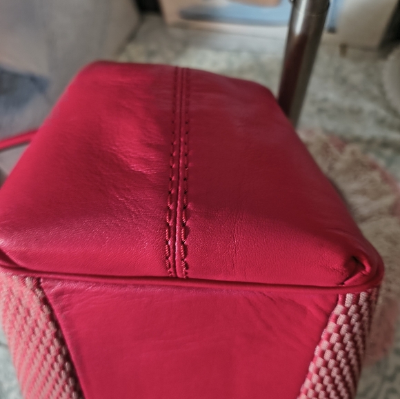 Coach Lexy Legacy Jacquard Should Bag Pink A1781-F57640 - Picture 6 of 10